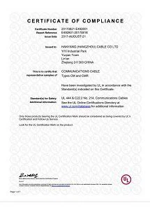 UL Certification(001)